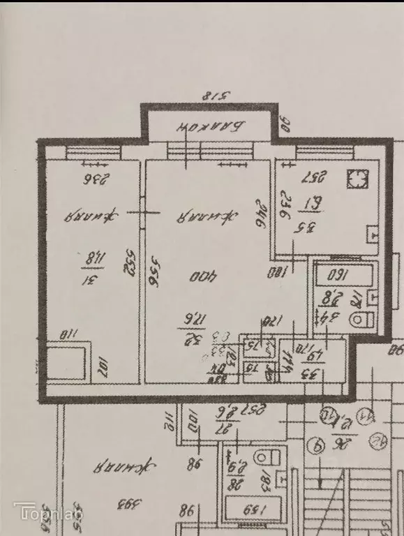 2-к кв. Калининградская область, Калининград Уральская ул., 11 (40.9 ... - Фото 2