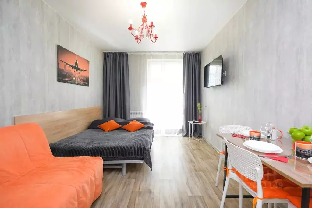 Студия Новосибирская область, Новосибирск ул. Забалуева, 92 (27.0 м) - Фото 0