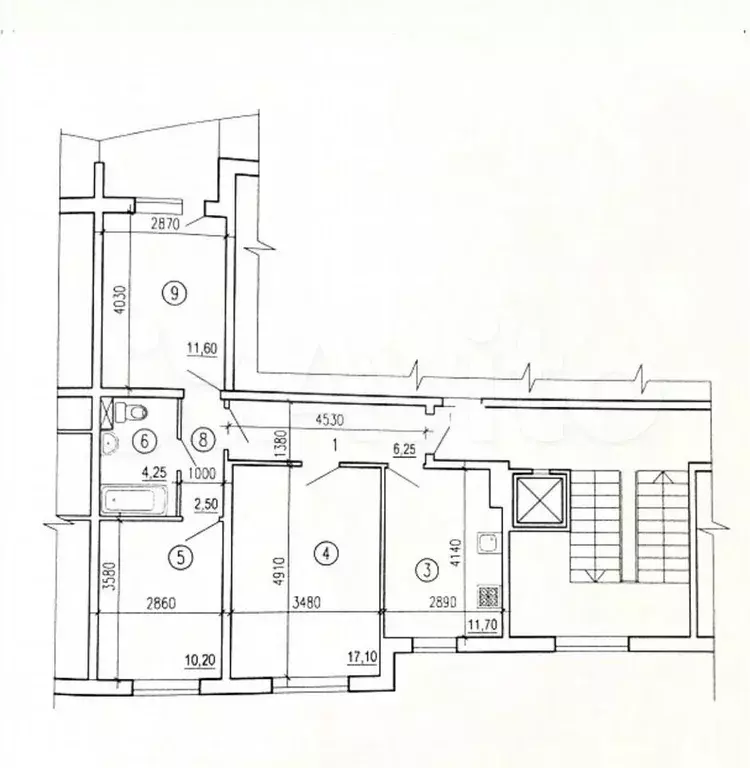 3-к. квартира, 62 м, 6/7 эт. - Фото 0