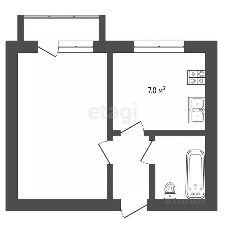 1-к кв. Хабаровский край, Советско-Гаванский район, Лососина рп ... - Фото 2