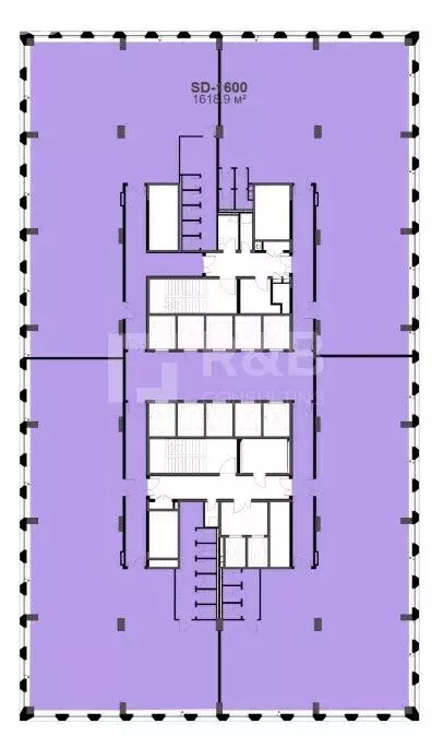 Офис (1618.9 м) - Фото 1