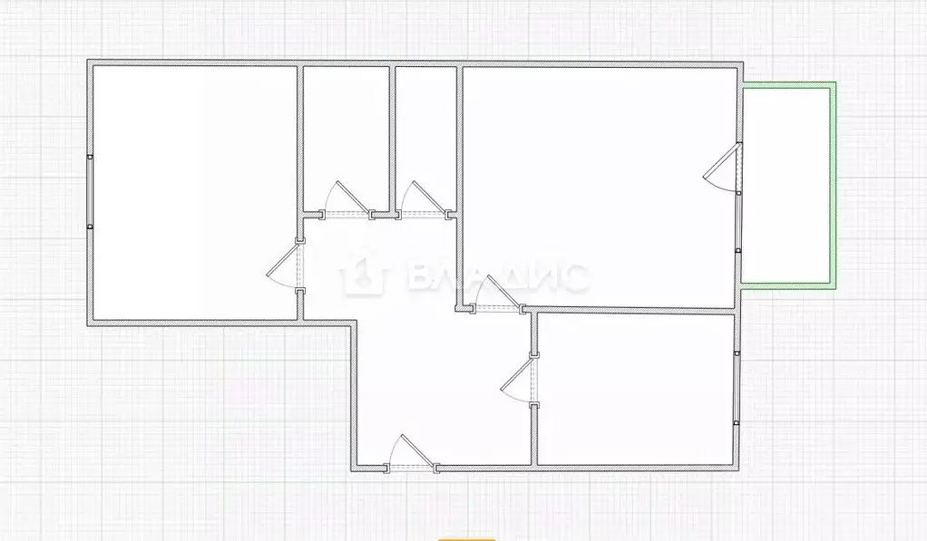 2-к кв. Пензенская область, Бессоновский район, с. Ухтинка ... - Фото 2