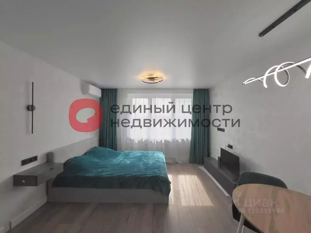 1-к кв. Тюменская область, Тюмень ул. Лесопарковая, 1к1 (38.0 м) - Фото 0