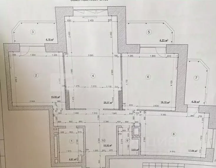 3-к кв. Новосибирская область, Новосибирск 2-я Обская ул., 154 (110.88 ... - Фото 2