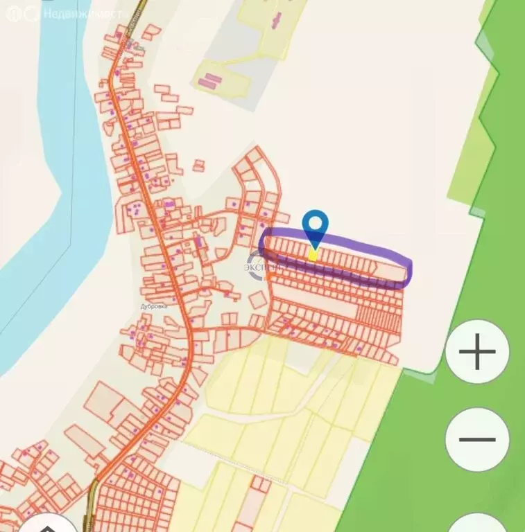 Участок в Савинское сельское поселение, деревня Дубровка (43879 м) - Фото 1