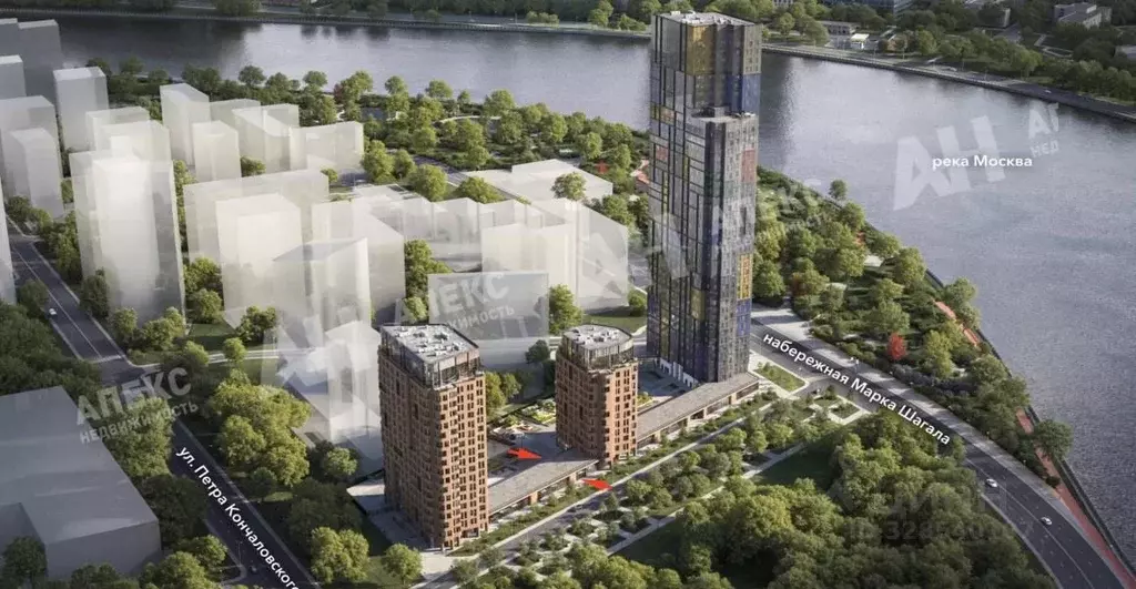 Помещение свободного назначения в Москва бул. Братьев Весниных, 3 (284 ... - Фото 1