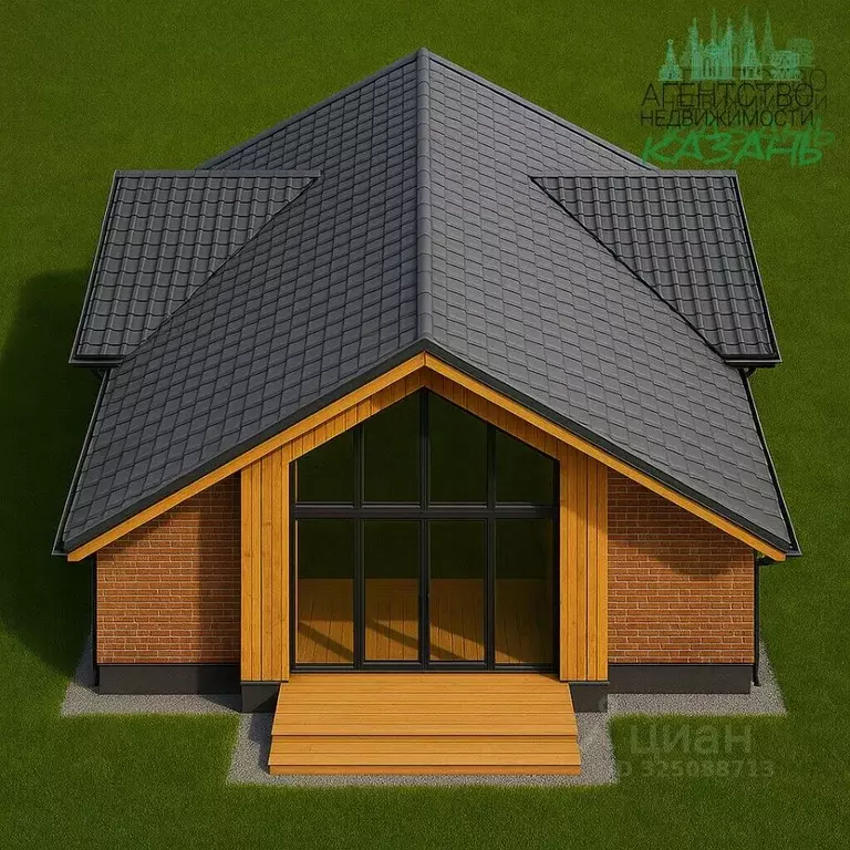 Дом в Татарстан, с. Черемшан  (90 м) - Фото 2