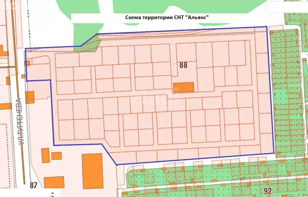 Участок в Северск, улица Тургенева (11.6 м) - Фото 1