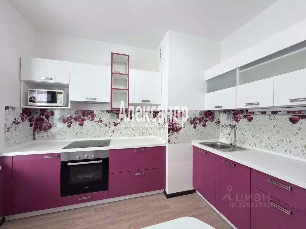 1-к кв. Ленинградская область, Мурино Всеволожский район, бул. ... - Фото 2