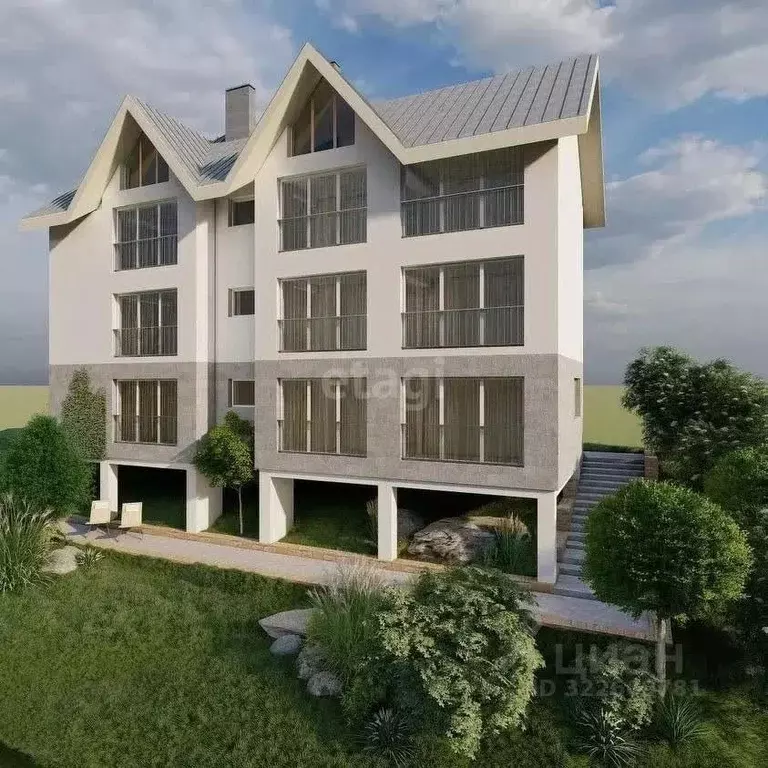 Дом в Крым, Ялта муниципальный округ, Массандра пгт ул. Винодела ... - Фото 1