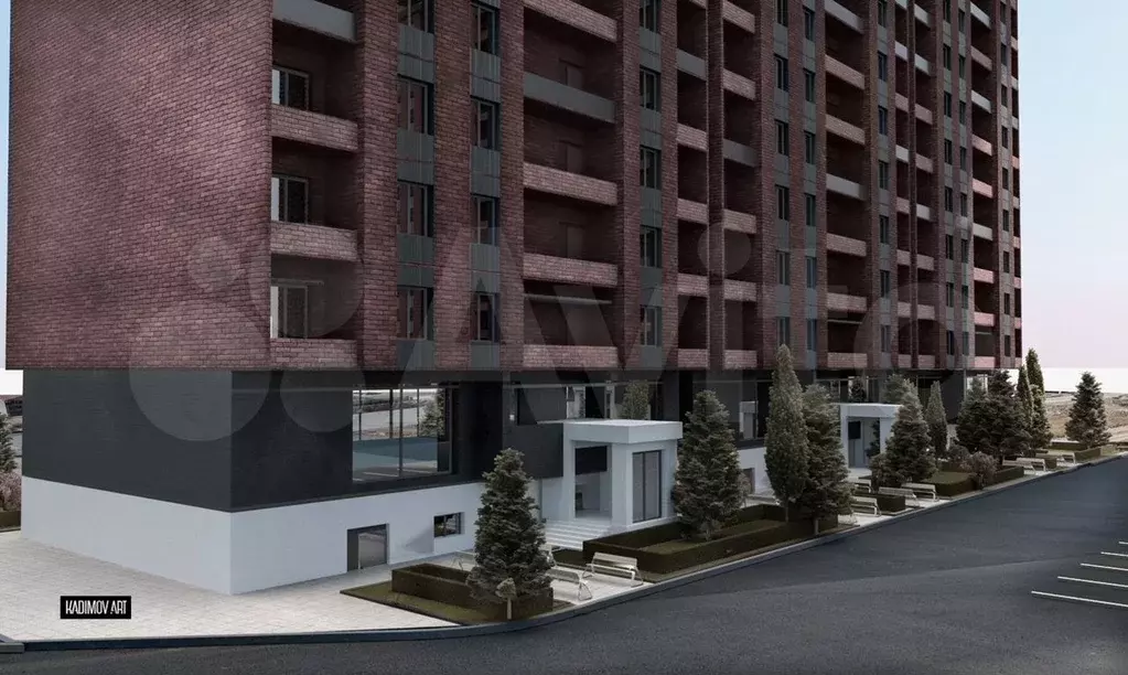 2-к. квартира, 71 м, 2/15 эт. - Фото 1