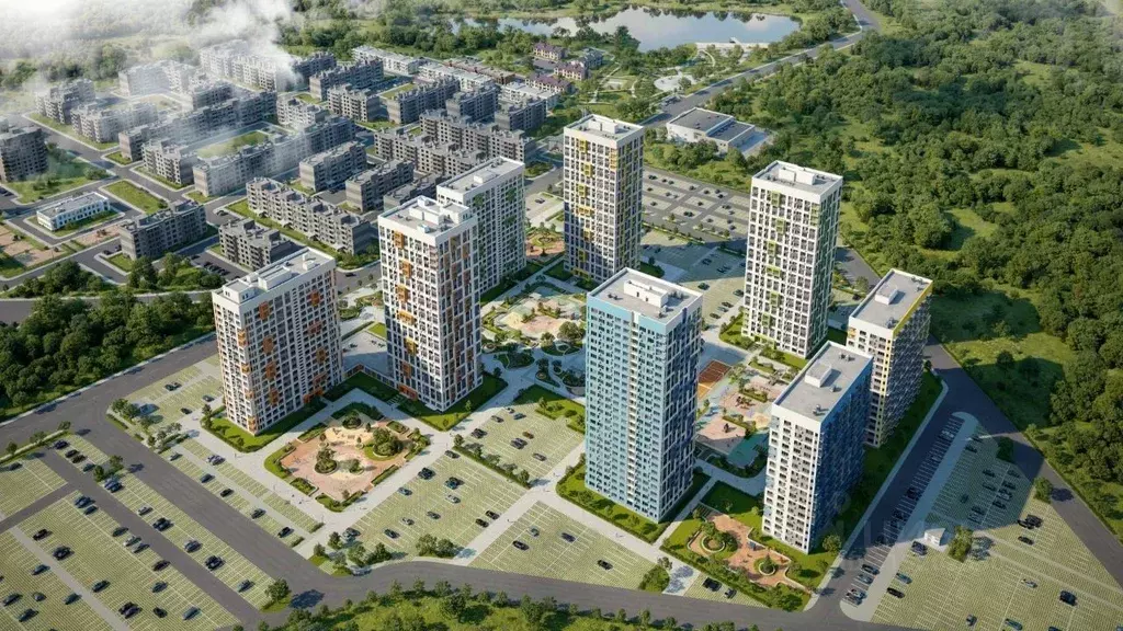 1-к кв. Тульская область, Тула Выше жилой комплекс (27.39 м) - Фото 1