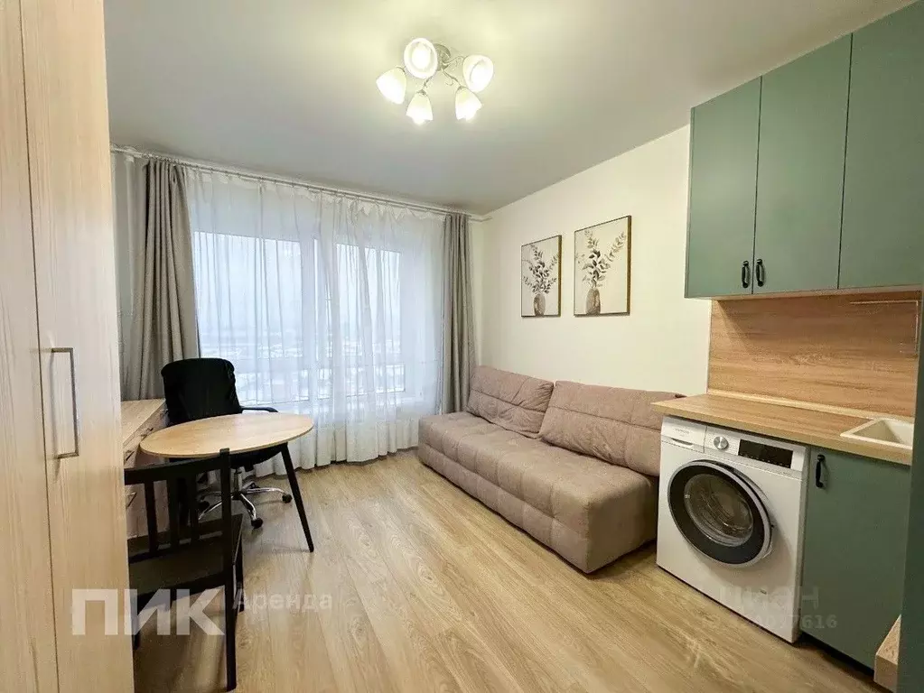 Студия Московская область, Котельники Парковый мкр, 1 (19.6 м) - Фото 2
