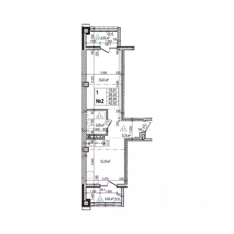 1-к кв. Приморский край, Уссурийск Семь Ветров мкр, Уссури Парк жилой ... - Фото 1