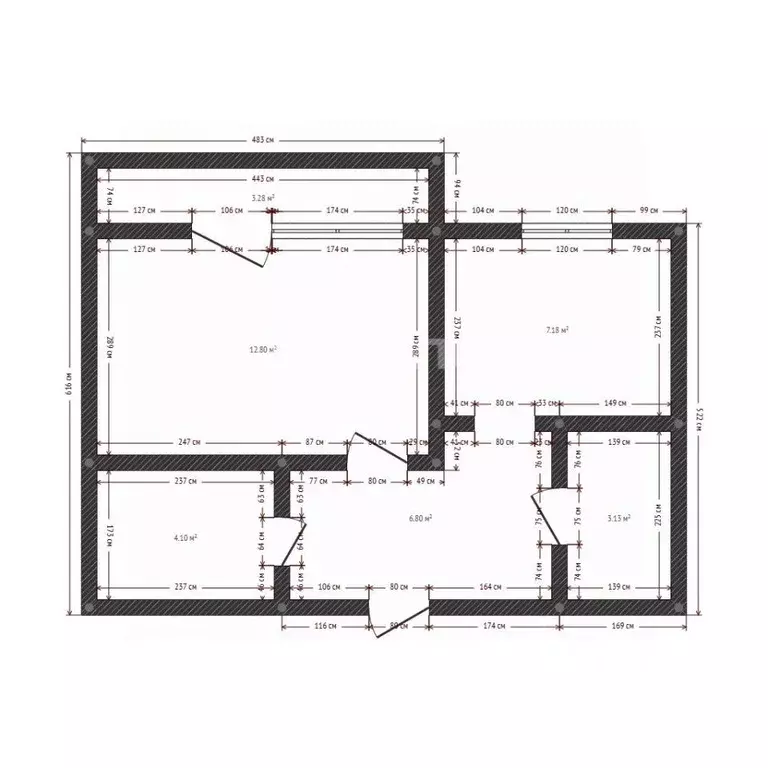 1-к кв. Тамбовская область, Тамбов Красносельская ул., 5А (31.5 м) - Фото 1