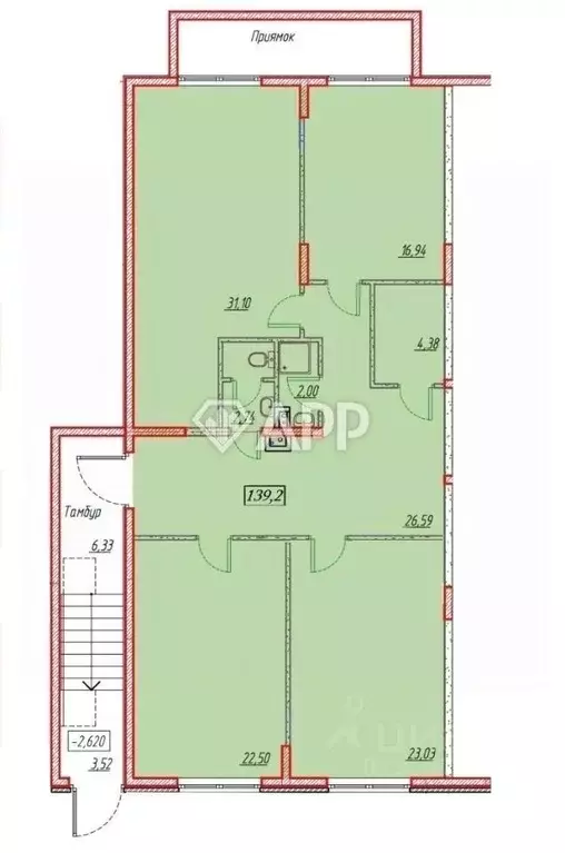 Помещение свободного назначения в Краснодарский край, Новороссийск ... - Фото 2