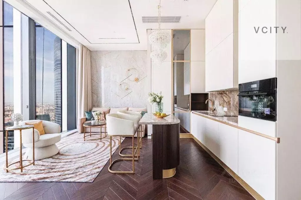 3-к кв. Москва 1-й Красногвардейский проезд, 22с2 (120.0 м) - Фото 2