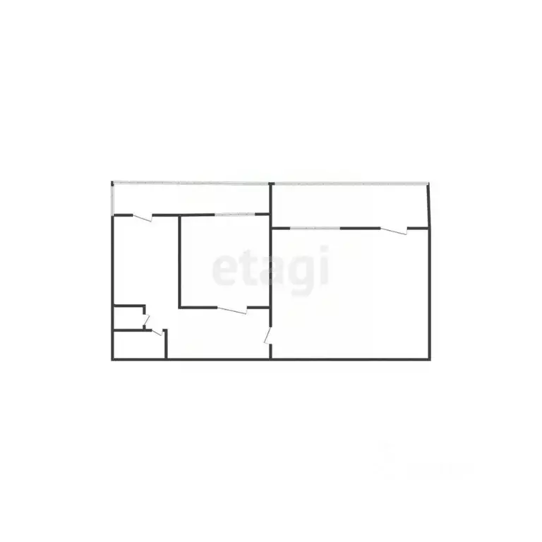 2-к кв. Курская область, Курск Хуторская ул., 16 (64.0 м) - Фото 1