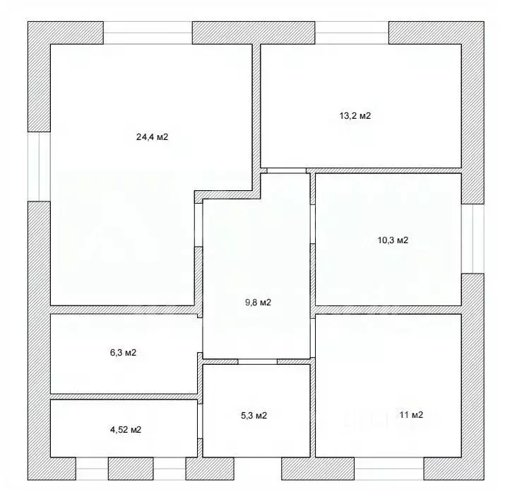 Коттедж в Тюменская область, Тюменский район, с. Перевалово ул. ... - Фото 2