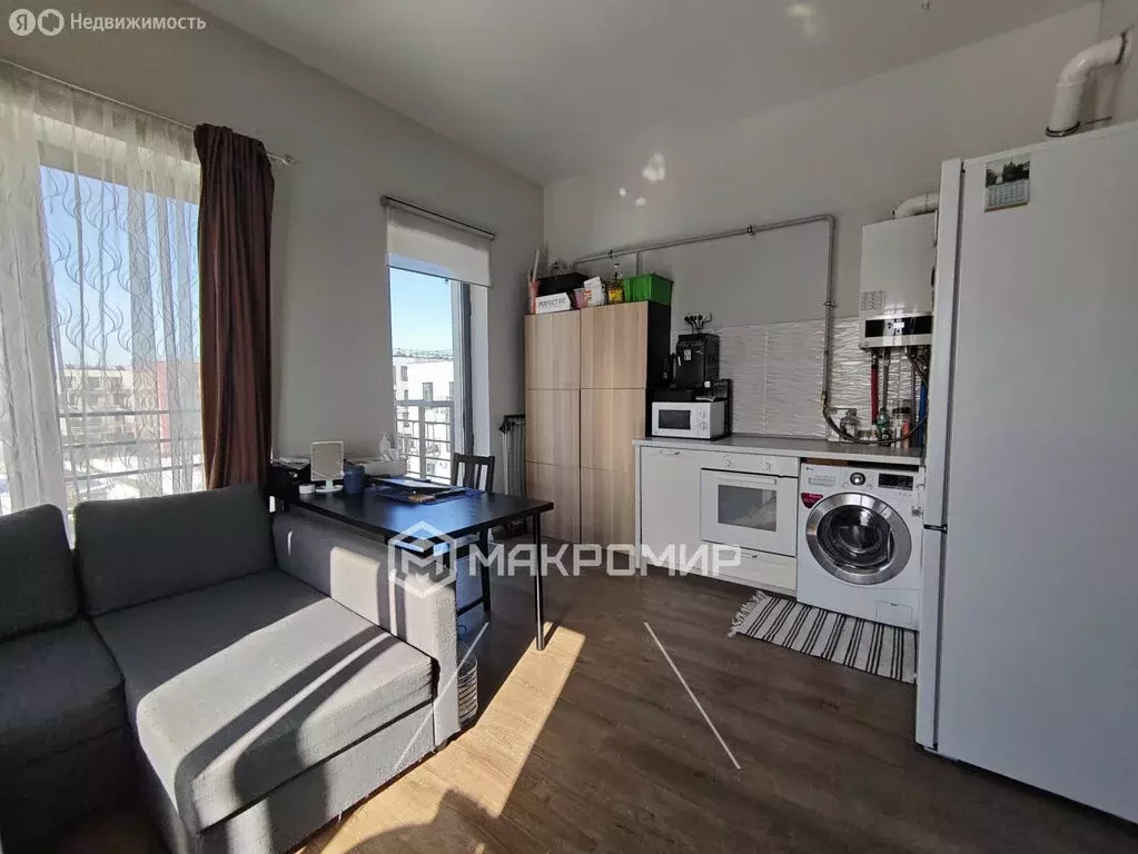 1-комнатная квартира: посёлок Мещерино, улица 4-й квартал, 1 (36.9 м) - Фото 2