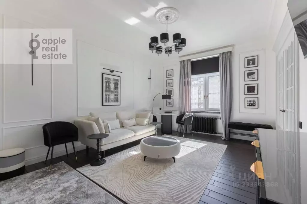 Студия Москва Кутузовский просп., 24 (40.0 м) - Фото 1