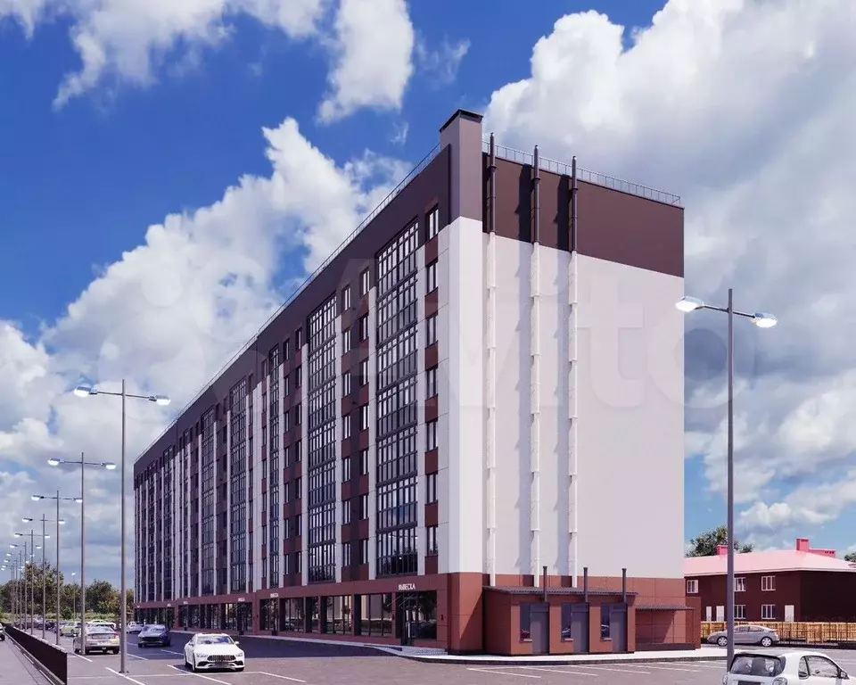 1-к. квартира, 36,5 м, 6/8 эт. - Фото 0