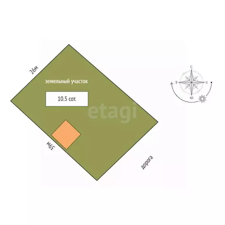 Дом в Крым, Кировский район, с. Льговское ул. Шемьи-Заде (100 м) - Фото 2