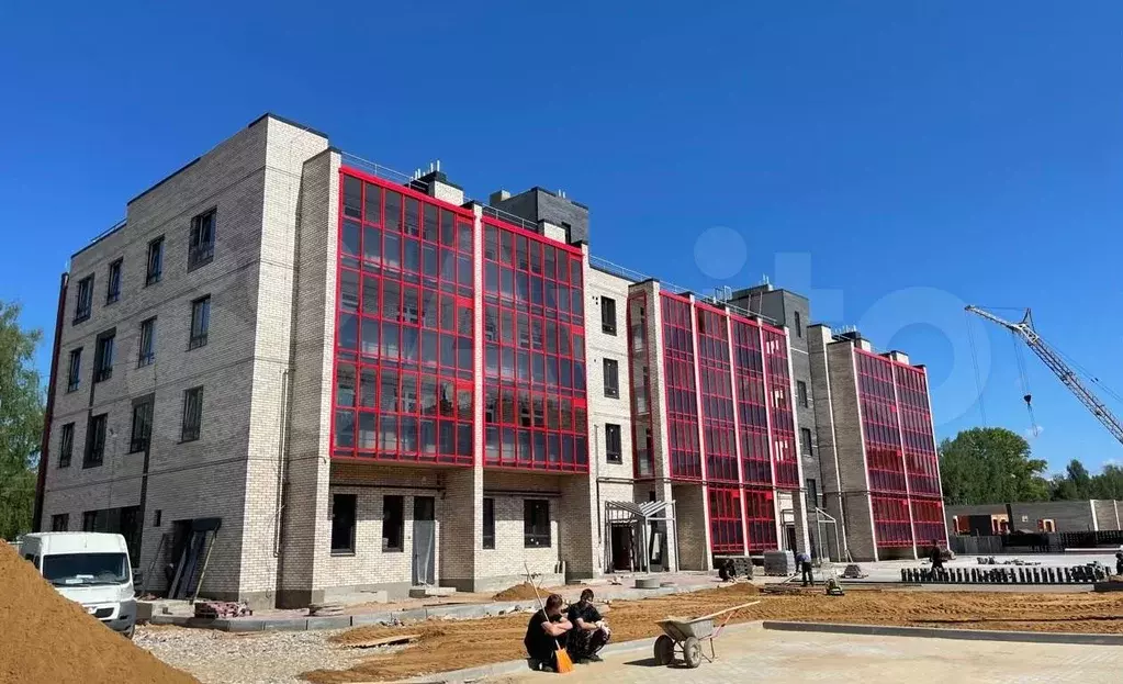 2-к. квартира, 66,3 м, 2/4 эт. - Фото 0