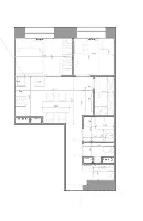 2-к кв. Москва Донецкая ул., 30к1 (40.0 м) - Фото 2