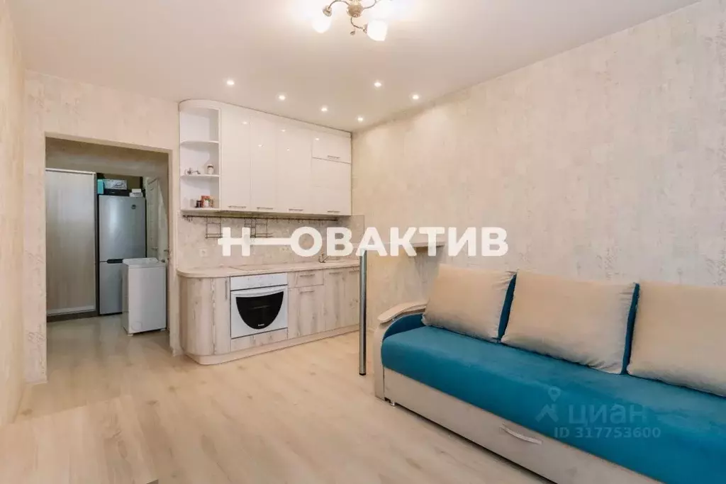 Студия Новосибирская область, Новосибирск ул. Титова, 253/3 (24.5 м) - Фото 0