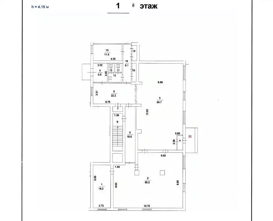 Торговая площадь в Москва Ярцевская ул., 4 (278 м) - Фото 2