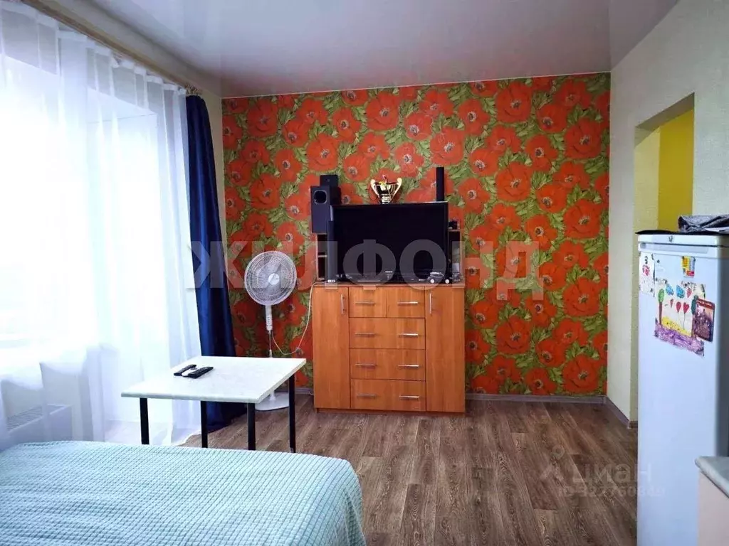 1-к кв. Новосибирская область, Новосибирск ул. Титова, 253/1 (22.5 м) - Фото 1