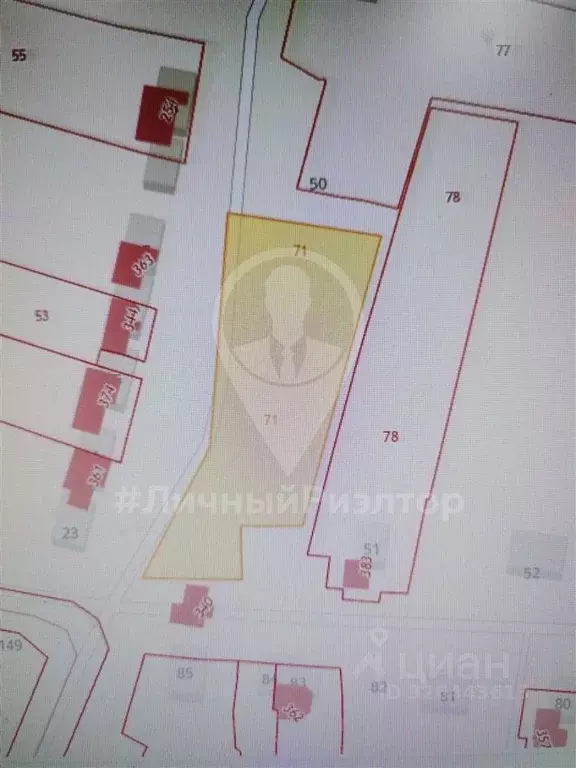 Участок в Рязанская область, Спасский муниципальный округ, с. ... - Фото 2