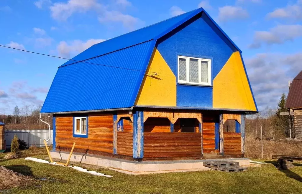 Дом в Псковская область, Дновский муниципальный округ, д. Кипрово  (80 ... - Фото 0