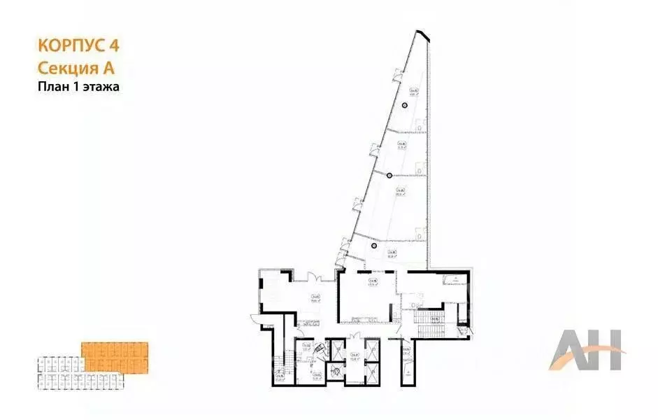 Помещение свободного назначения в Москва Востряковское ш., 7с1 (69 м) - Фото 2