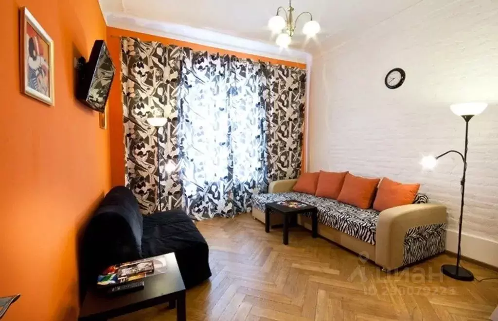 1-к кв. Санкт-Петербург ул. Рубинштейна, 15-17 (32.0 м) - Фото 0