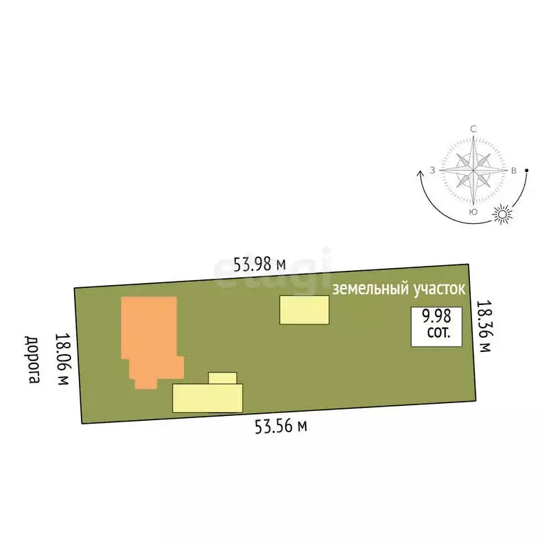 Дом в Трудовое, Молодёжная улица (64.1 м) - Фото 1