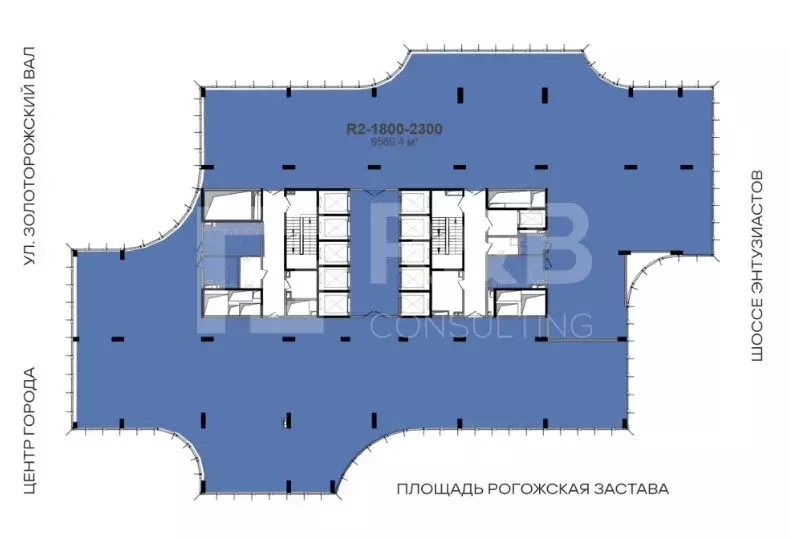 Офис (9569.4 м) - Фото 1