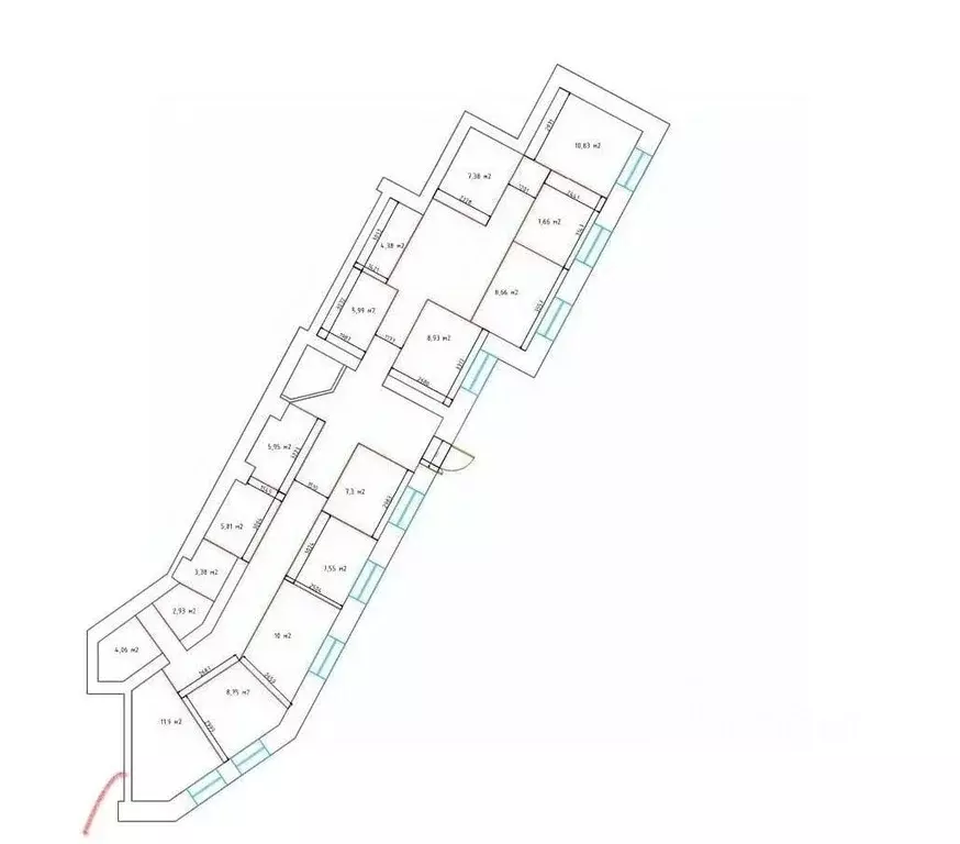 Помещение свободного назначения в Москва ул. Трофимова, 35/20 (177 м) - Фото 1
