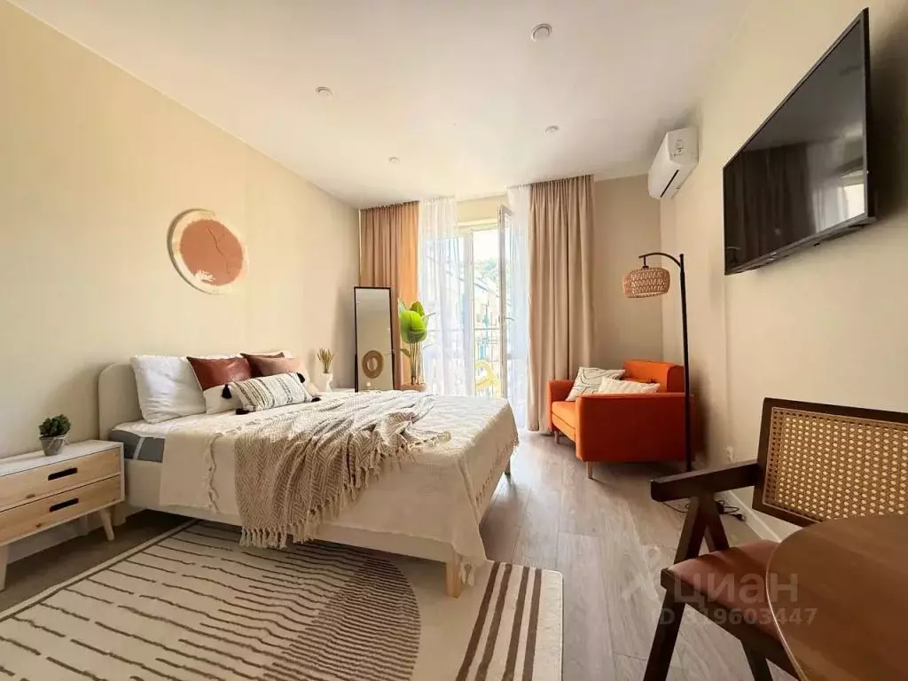 1-к кв. Краснодарский край, Сочи ул. Искры, 88к3 (25.0 м) - Фото 0