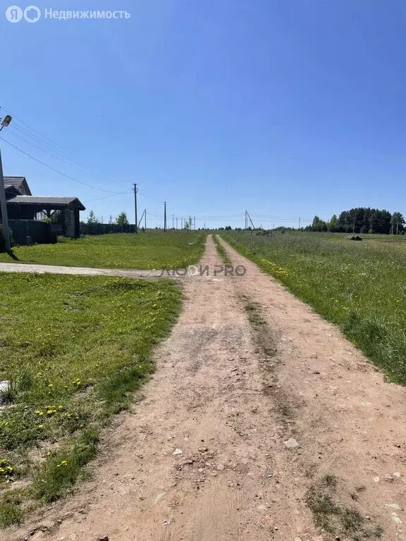 Участок в село Юськи, Западная улица (35 м) - Фото 1