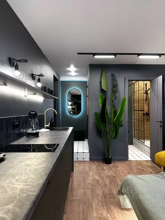 Студия Самарская область, Тольятти Спортивная ул., 69 (25.0 м) - Фото 2