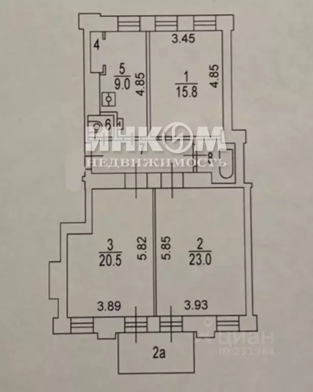 3-к кв. Москва Большая Бронная ул., 17 (81.0 м) - Фото 0