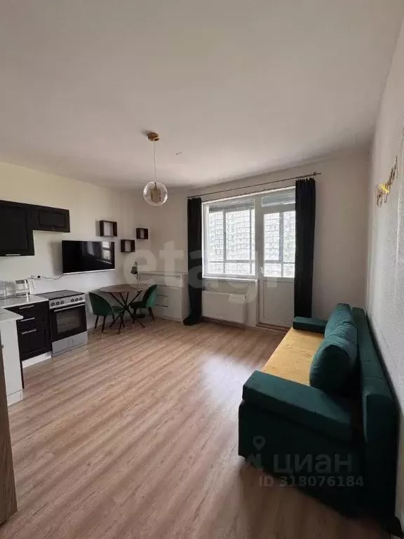 Студия Санкт-Петербург ул. Среднерогатская, 16к2 (24.0 м) - Фото 1