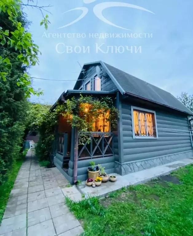 Дом в Москва д. Власьево, Лесное СНТ, 37 (150 м) - Фото 1