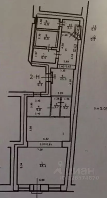 Помещение свободного назначения в Санкт-Петербург ул. Куйбышева, 20 ... - Фото 2