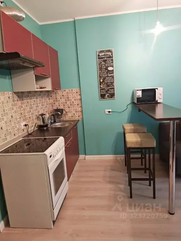 Студия Санкт-Петербург ул. Русановская, 19к3 (27.3 м) - Фото 2