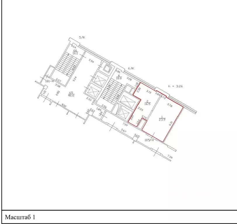 Офис в Санкт-Петербург Новгородская ул., 23 (40 м) - Фото 1