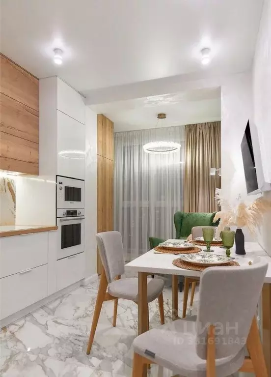 3-к кв. Татарстан, Казань ул. Абсалямова, 19 (68.0 м) - Фото 1