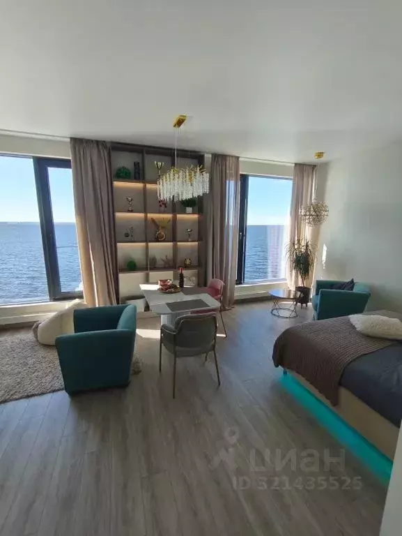 Студия Санкт-Петербург ул. Челюскина, 10 (43.0 м) - Фото 1